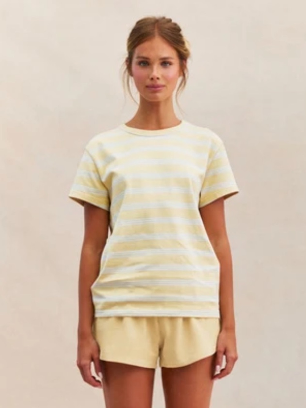 Parke Birthday Stripe T-Shirt Color: Wish Stripe Size XL NWOT